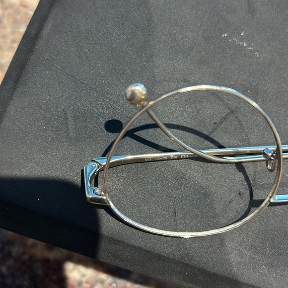 Fendi Frame style # 0353 in gold tone - Picture 8 of 11